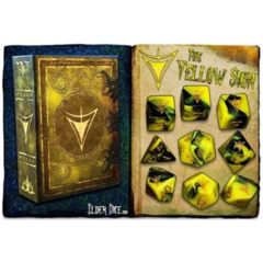 Elder Dice Set: The Yellow Sign Yellow/Green (9)